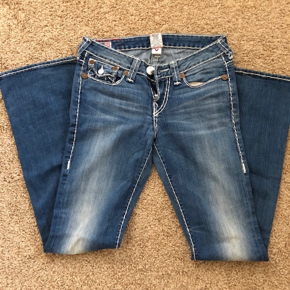 TRUE RELIGION Becky Super T style Jeans size 28 - Picture 9 of 13